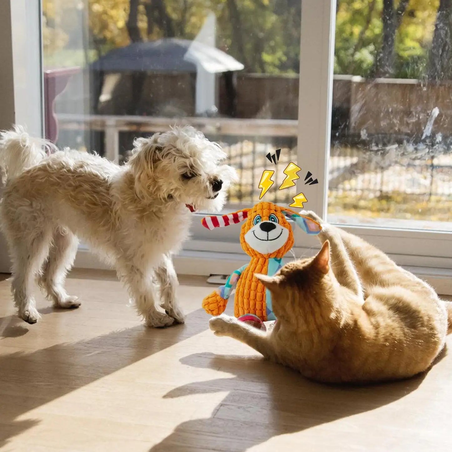 Quietsch-Kauspielzeug für Hunde – Stressabbau & Training